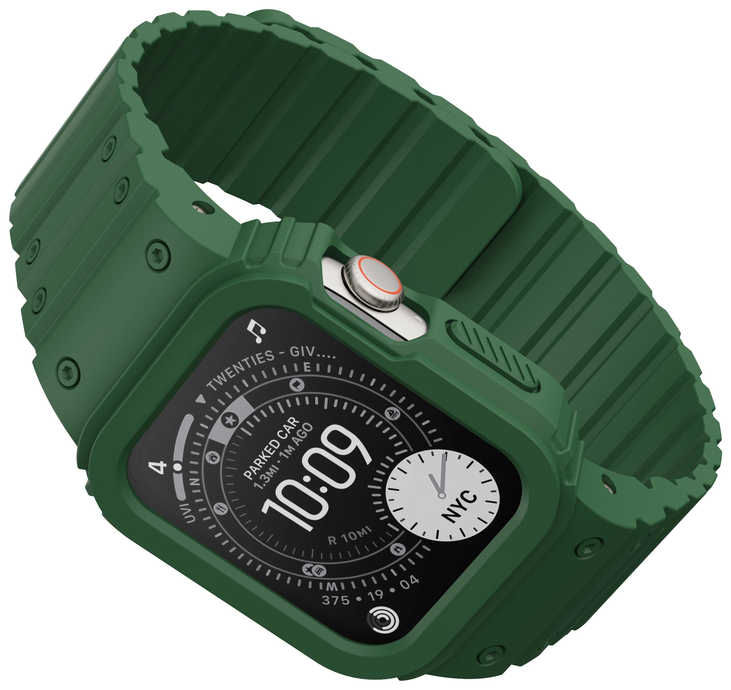 Buddi Forge - Apple Watch 40/41MM - Bandje & Hoesje Groen afbeelding 15