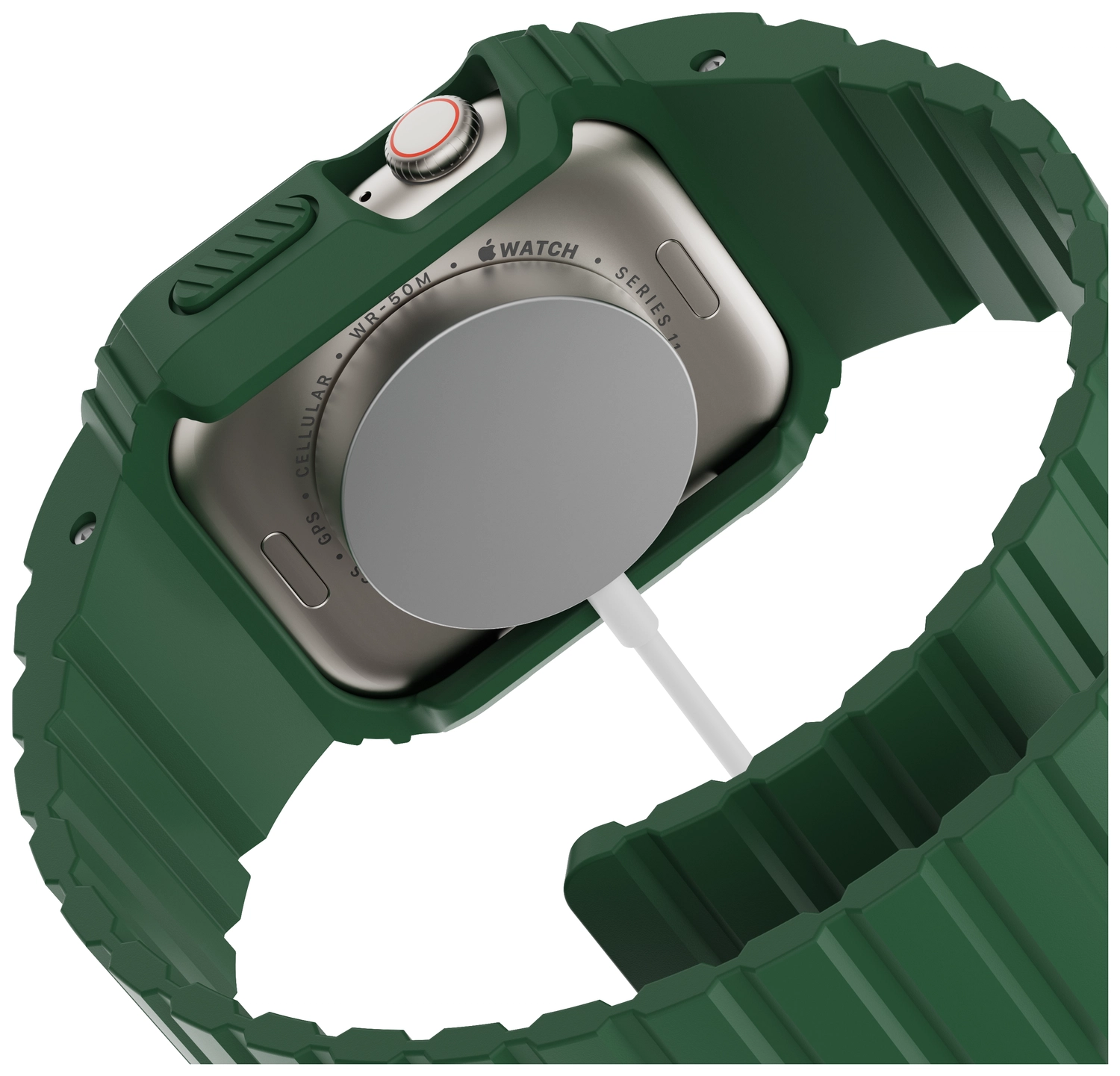 Buddi Forge - Apple Watch 40/41MM - Bandje & Hoesje Groen afbeelding 16