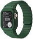Buddi Forge - Apple Watch 44/45MM - Bandje & Hoesje Groen