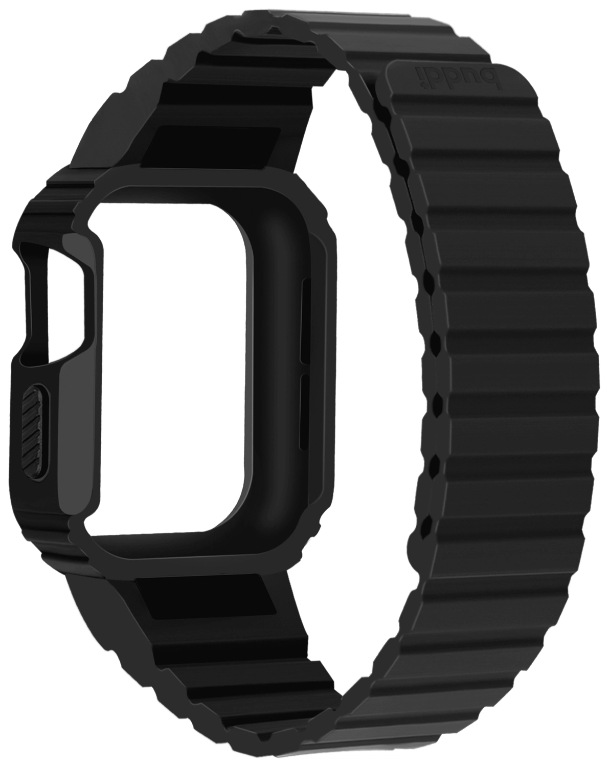 Buddi Forge - Apple Watch 49MM - Bandje & Hoesje Zwart afbeelding 11