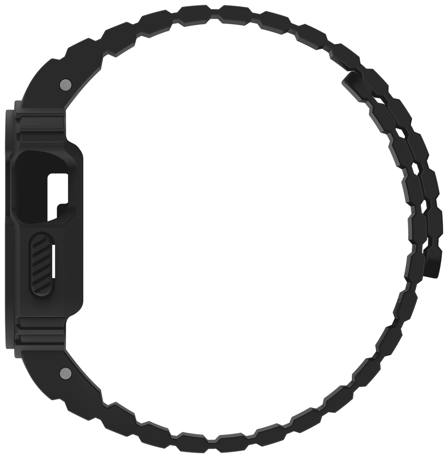 Buddi Forge - Apple Watch 49MM - Bandje & Hoesje Zwart afbeelding 12