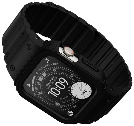 Buddi Forge - Apple Watch 49MM - Bandje & Hoesje Zwart afbeelding 15