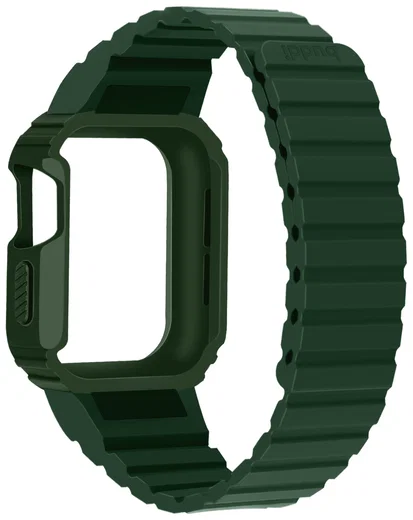Buddi Forge - Apple Watch 49MM - Bandje & Hoesje Groen afbeelding 11