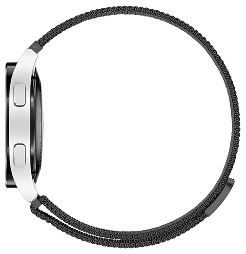 SBG Universeel Smartwatch / Horloge Bandje - Milanees - 20MM - Zwart afbeelding 10