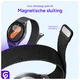 SBG Universeel Smartwatch / Horloge Bandje - Milanees - 20MM - Zwart afbeelding 2