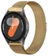 SBG Universeel Smartwatch / Horloge Bandje - Milanees - 20MM - Goud