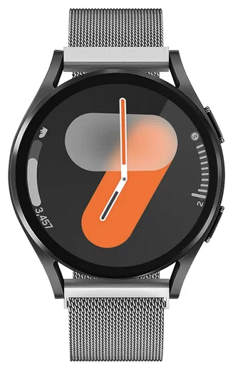 SBG Universeel Smartwatch / Horloge Bandje - Milanees - 22MM - Zilver afbeelding 11