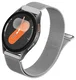 SBG Universeel Smartwatch / Horloge Bandje - Milanees - 22MM - Zilver afbeelding 8