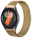 SBG Universeel Smartwatch / Horloge Bandje - Milanees - 22MM - Goud