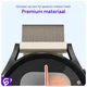 SBG Universeel Smartwatch / Horloge Bandje - Milanees - 22MM - Sterrenlicht afbeelding 3