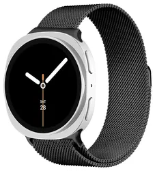 SBG Milanees - Samsung Galaxy Watch 8 Bandje - Zwart afbeelding