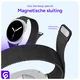SBG Milanees - Samsung Galaxy Watch 8 Bandje - Zwart afbeelding 2