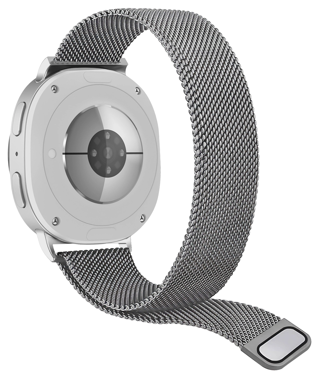SBG Milanees - Samsung Galaxy Watch 9 / 8 Bandje - Zilver afbeelding 11