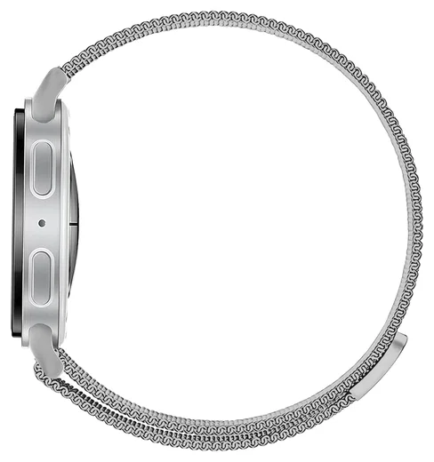 SBG Milanees - Samsung Galaxy Watch 9 / 8 Bandje - Zilver afbeelding 12