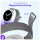 SBG Milanees - Samsung Galaxy Watch 9 / 8 Bandje - Zilver afbeelding 2