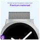 SBG Milanees - Samsung Galaxy Watch 9 / 8 Bandje - Zilver afbeelding 5