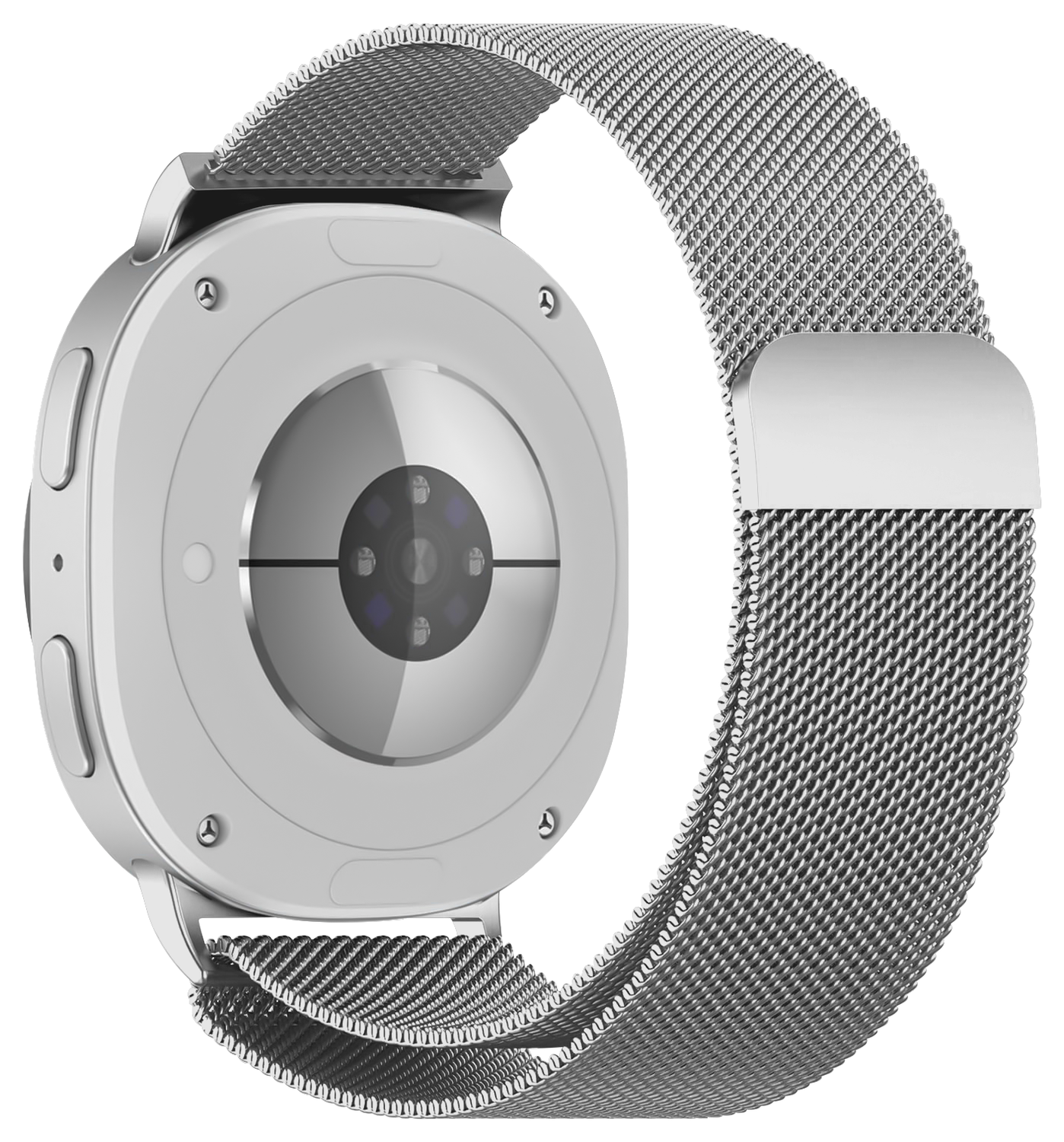 SBG Milanees - Samsung Galaxy Watch 9 / 8 Bandje - Zilver afbeelding 9