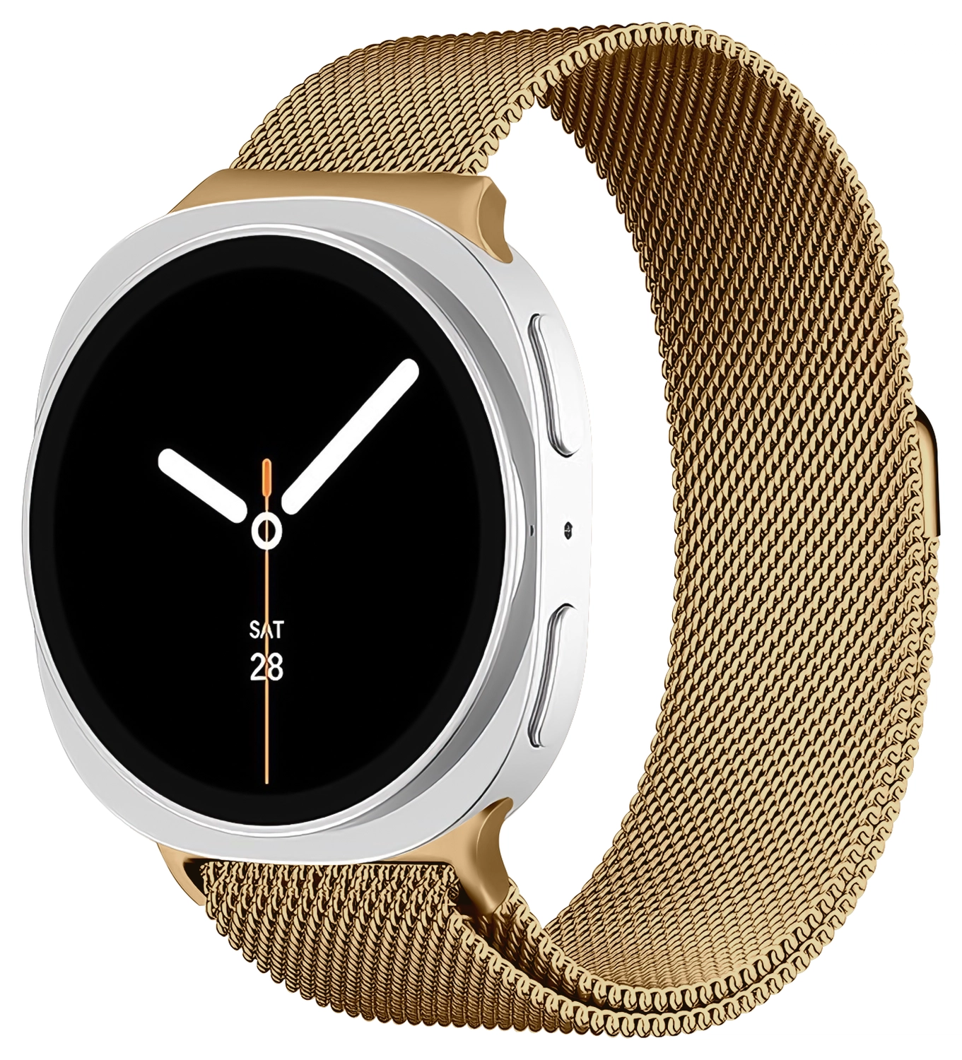 SBG Milanees - Samsung Galaxy Watch 9 / 8 Bandje - Goud afbeelding 1
