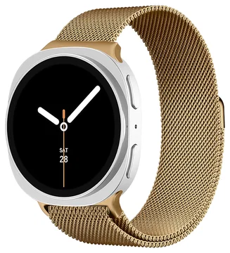 SBG Milanees - Samsung Galaxy Watch 9 / 8 Bandje - Goud