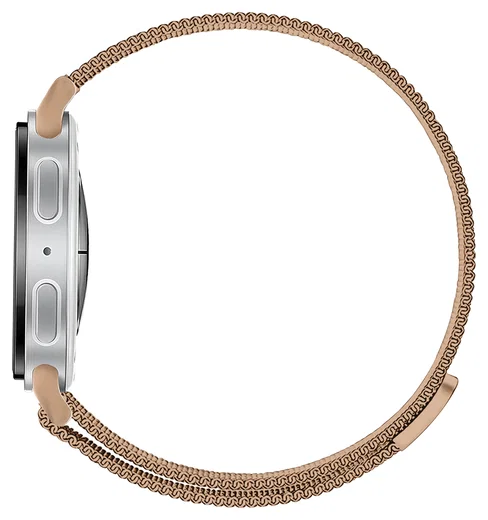 SBG Milanees - Samsung Galaxy Watch 8 Bandje - Roze Goud afbeelding 12