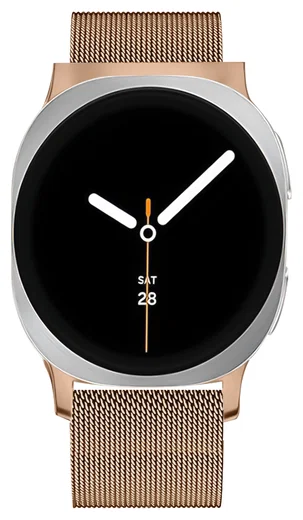 SBG Milanees - Samsung Galaxy Watch 8 Bandje - Roze Goud afbeelding 7