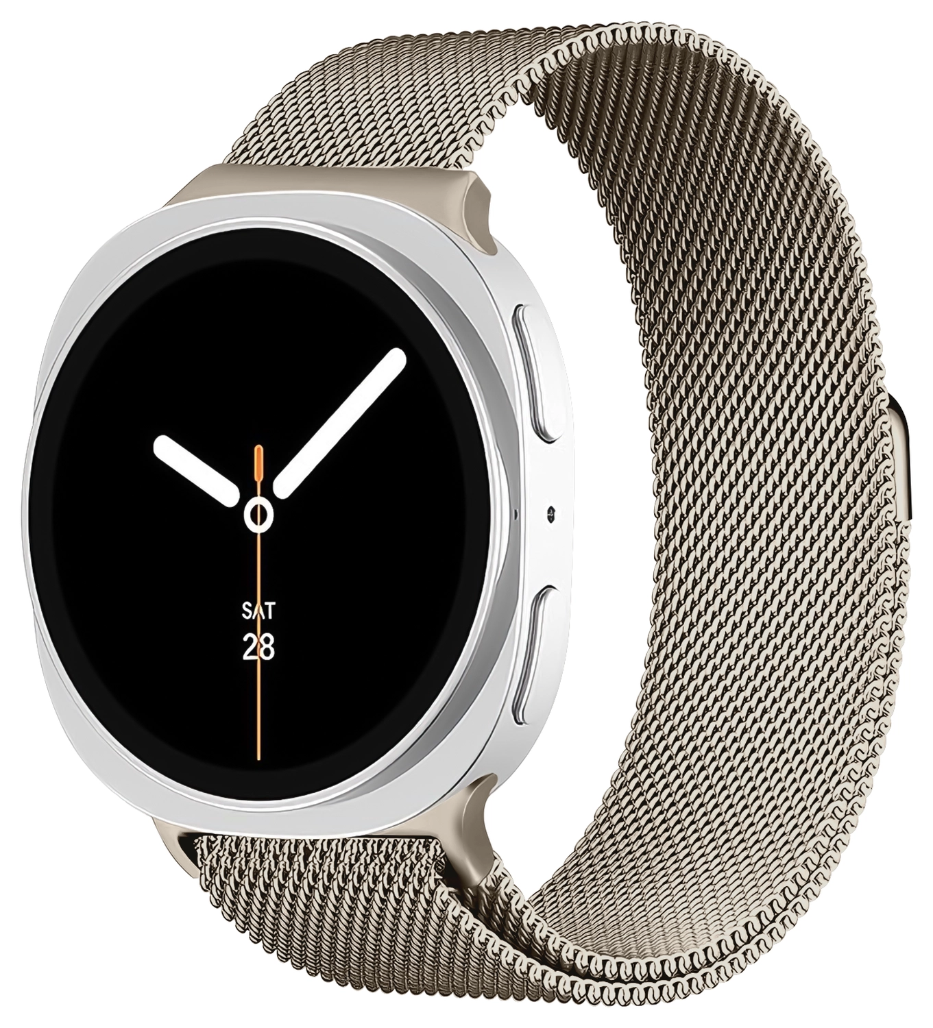 SBG Milanees - Samsung Galaxy Watch 9 / 8 Bandje - Sterrenlicht afbeelding 1