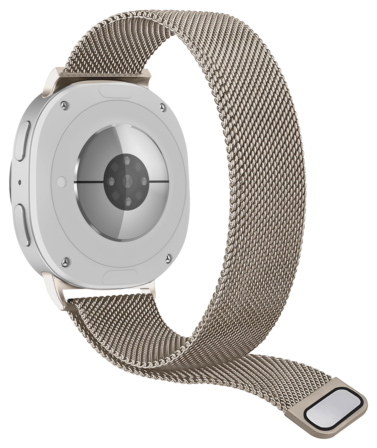 SBG Milanees - Samsung Galaxy Watch 9 / 8 Bandje - Sterrenlicht afbeelding 11
