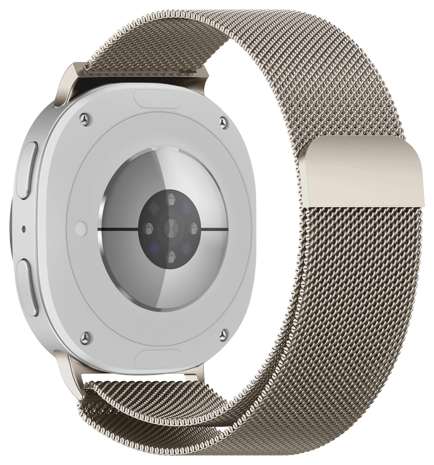 SBG Milanees - Samsung Galaxy Watch 9 / 8 Bandje - Sterrenlicht afbeelding 9