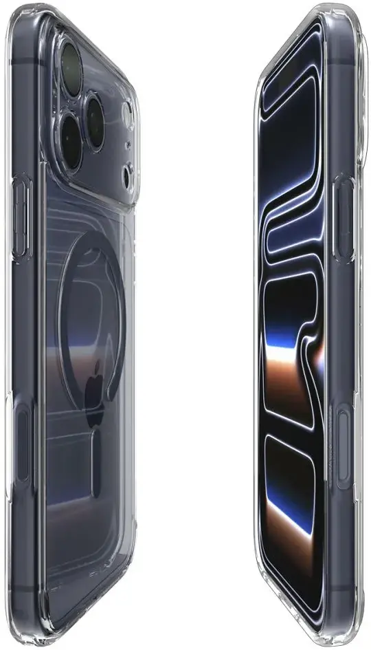 Spigen Ultra Hybrid MagFit Apple iPhone 17 Pro Hoesje MagSafe Transparant afbeelding 6
