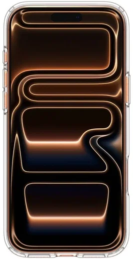 Spigen Ultra Hybrid MagFit iPhone 17 Pro Max Hoesje MagSafe Transparant Oranje afbeelding 3