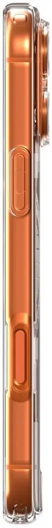 Spigen Ultra Hybrid MagFit iPhone 17 Pro Max Hoesje MagSafe Transparant Oranje afbeelding 4