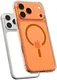 Spigen Ultra Hybrid MagFit iPhone 17 Pro Max Hoesje MagSafe Transparant Oranje afbeelding 5