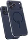 Spigen Ultra Hybrid MagFit iPhone 17 Pro Max Hoesje MagSafe Transparant Blauw afbeelding 3