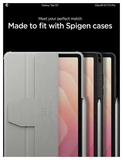 Spigen EZ Fit GLAS.tR Samsung Galaxy Tab S11 Screen Protector 1-Pack afbeelding 6
