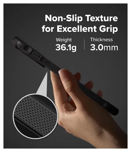 Ringke Fusion X OnePlus 15 Hoesje Back Cover Zwart afbeelding 4