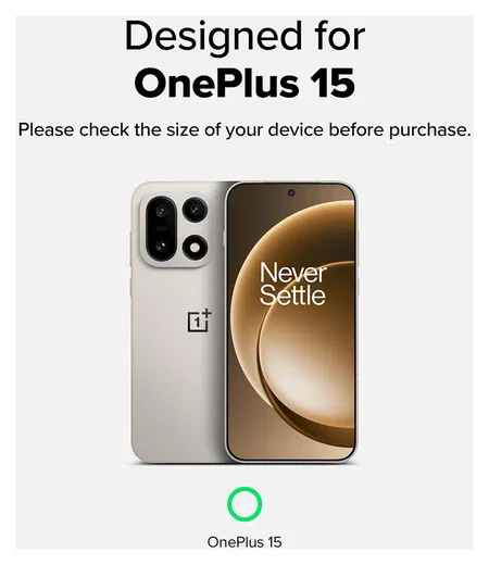 Ringke Fusion X OnePlus 15 Hoesje Back Cover Zwart afbeelding 6