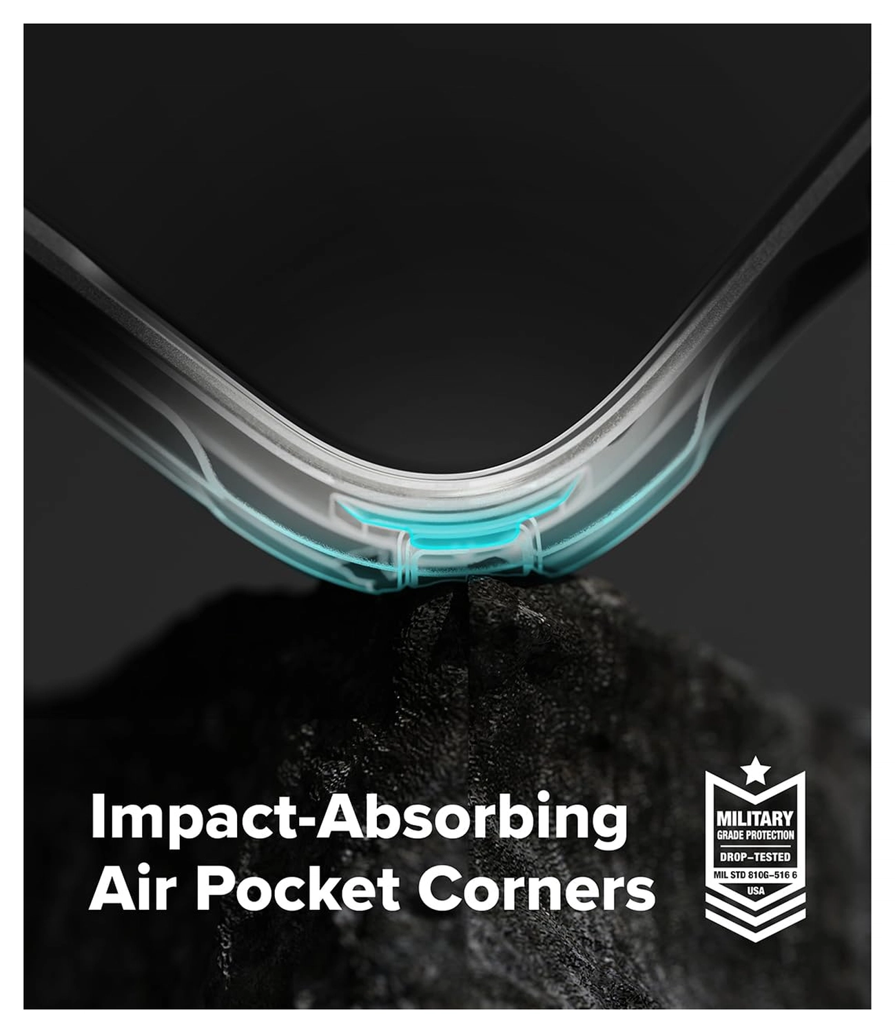 Ringke Fusion X OnePlus 15 Hoesje Back Cover Zwart afbeelding 7