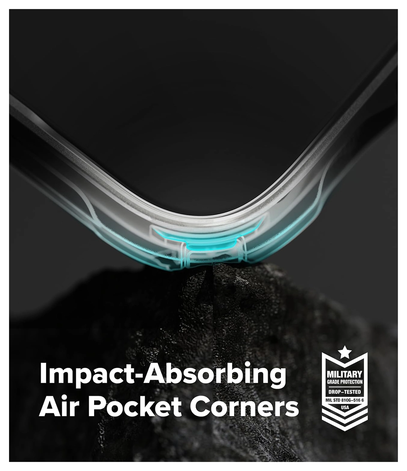 Ringke Fusion X OnePlus 15 Hoesje Back Cover Camo Zwart afbeelding 6