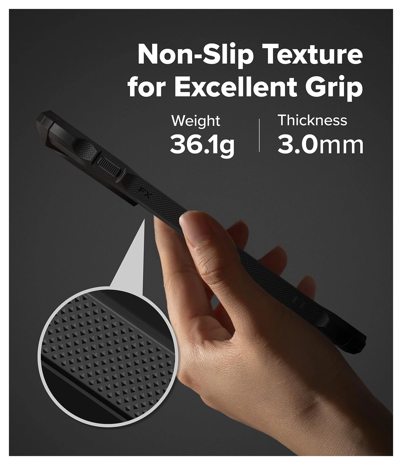 Ringke Fusion X OnePlus 15 Hoesje Back Cover Camo Zwart afbeelding 7