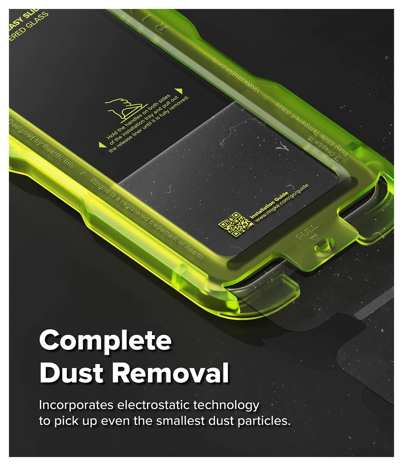 Ringke Easy Slide OnePlus 15 Screen Protector met Jig 2-Pack afbeelding 7