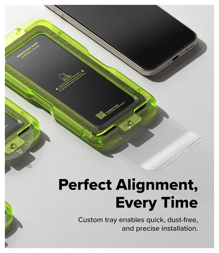 Ringke Easy Slide OnePlus 15 Screen Protector met Jig 2-Pack afbeelding 8