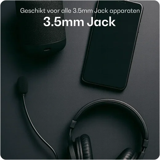 Buddi Flex Lightning naar 3.5mm Jack Aux Kabel 2M Zwart afbeelding 8