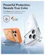 ESR Classic Hybrid MagSafe iPhone 17 Pro Max Hoesje Stand Oranje afbeelding 2