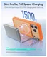 ESR Classic Hybrid MagSafe iPhone 17 Pro Max Hoesje Stand Oranje afbeelding 5