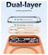 ESR Classic Hybrid MagSafe iPhone 17 Pro Max Hoesje Stand Oranje afbeelding 8