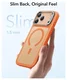 ESR Classic Hybrid MagSafe iPhone 17 Pro Hoesje Stand Oranje afbeelding 9