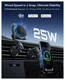 ESR OmniLock 25W MagSafe / Qi2 Telefoonhouder Ventilatierooster CryoBoost Zwart afbeelding 8
