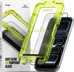 Ringke Apple iPhone 17 Pro Max Screen Protector Tempered Glass 1-Pack afbeelding