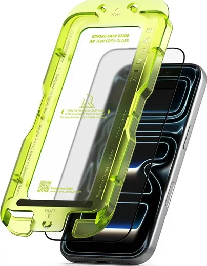 Ringke Apple iPhone 18 Pro Max/17 Pro Max Screen Protector Tempered Glass 1-Pack afbeelding 2