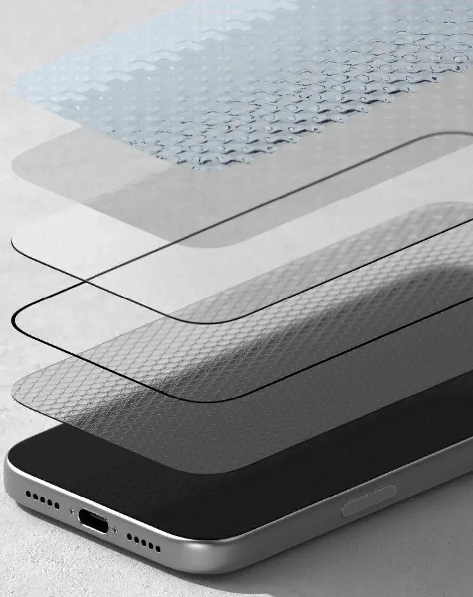 Ringke Apple iPhone 18 Pro Max/17 Pro Max Screen Protector Tempered Glass 1-Pack afbeelding 4